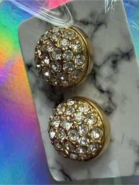 Swarovski Vintage 18K Gold Plated